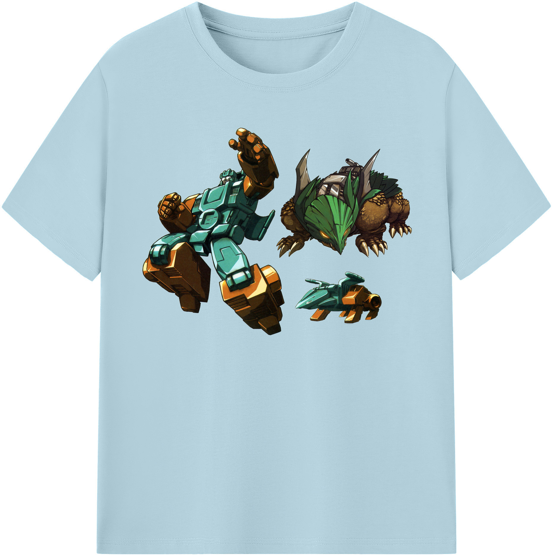 （画像用）  綿100％半袖Tシャツ（フロントプリント）